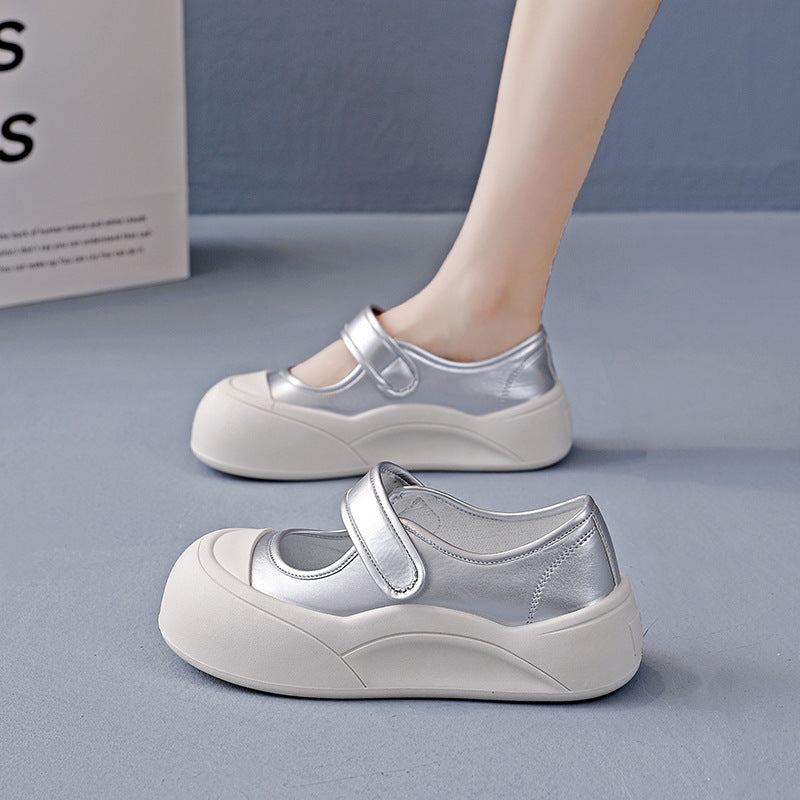 Damen Komfortable Clogsneaker mit verstellbarem Klettverschluss und rutschfester Sohle EB