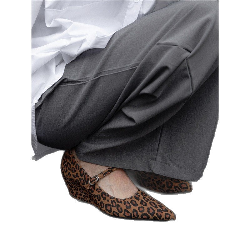 Damen Wedge Pumps mit verstellbarem Riemen EB