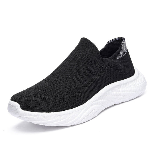 Damen Atmungsaktive Slip-On Laufschuhe mit flexiblem Obermaterial EB