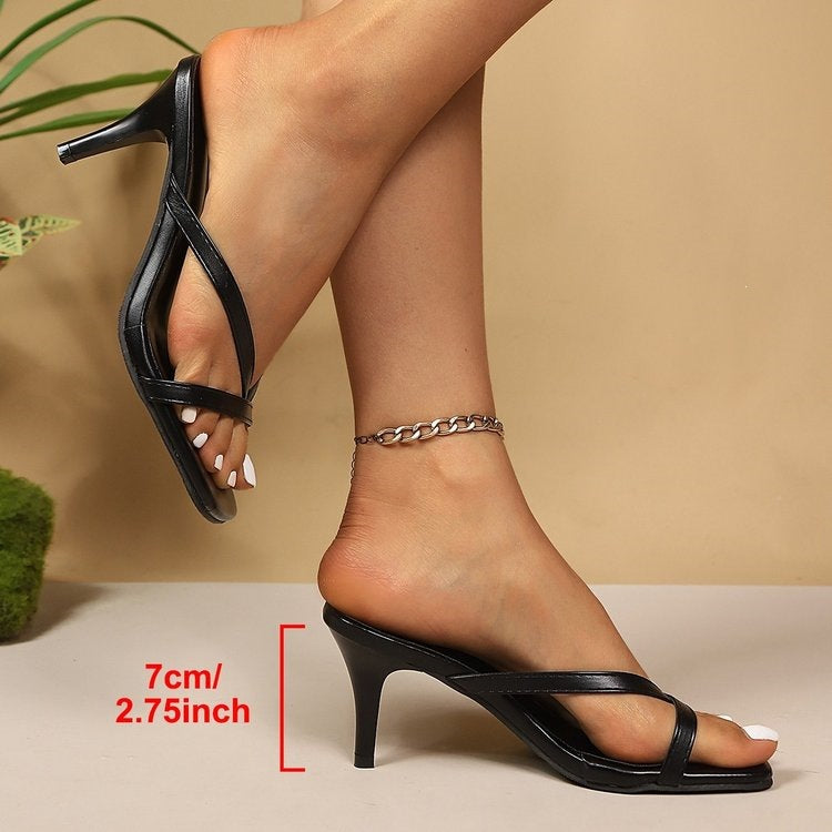 Damen Elegante und modische Riemchen Sandaletten EB