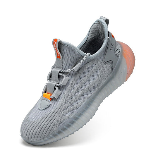 Damen Sportliche Sneakers mit atmungsaktiver Mesh-Oberfläche und dämpfender Lauftechnologie EB