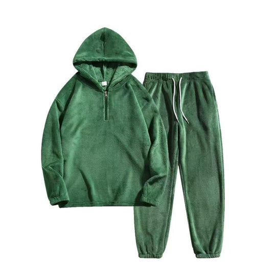 Damen Fleece Schlafanzug EB