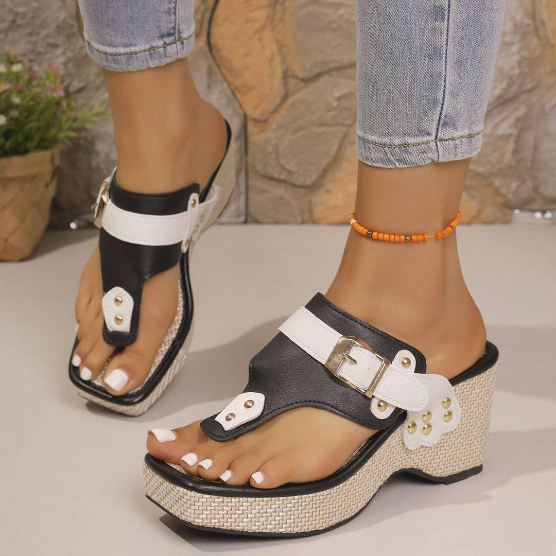 Damen Plateau-Sandalen EB