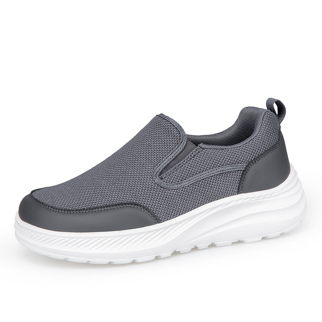 Damen Slip-On Freizeitsneaker mit atmungsaktiver Mesh-Oberfläche und rutschfester Sohle EB