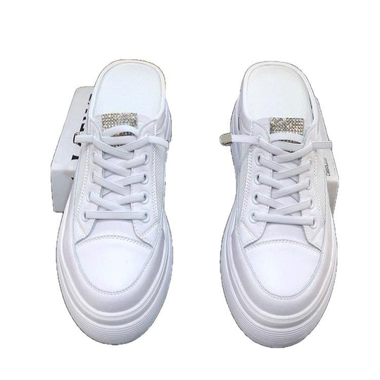 Damen Plateausneaker mit atmungsaktiver Mesh-Oberfläche EB