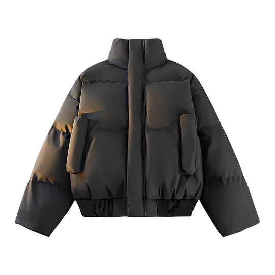 Herren Modische Steppjacke mit hohem Kragen und praktischen Taschen EB