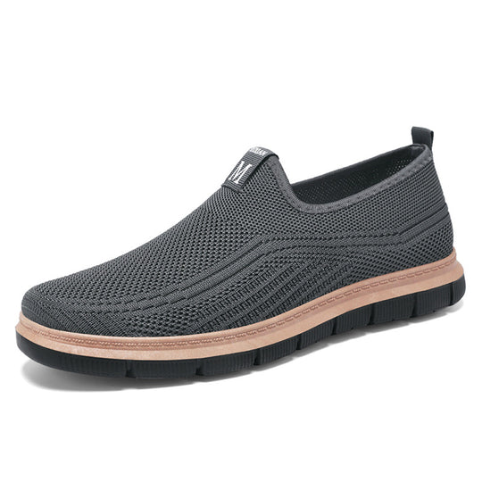 Damen Atmungsaktive Slip-On Sneakers mit flexibler Laufsohle EB