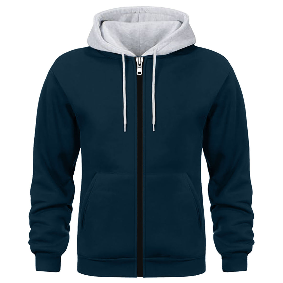 Herren Kapuzenjacke mit doppellagigem Material EB