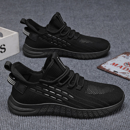 Damen Hochwertige Freizeitsneaker mit atmungsaktiver Mesh-Oberfläche und rutschfester Sohle EB