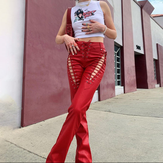 Damen Crop-Top mit innovativem Cut-Out-Design und langen Ärmeln EB