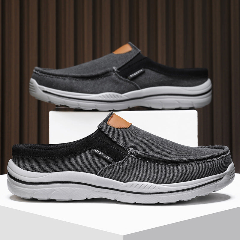 Damen Casual Slip-On Schuhe mit elastischem Einstieg EB