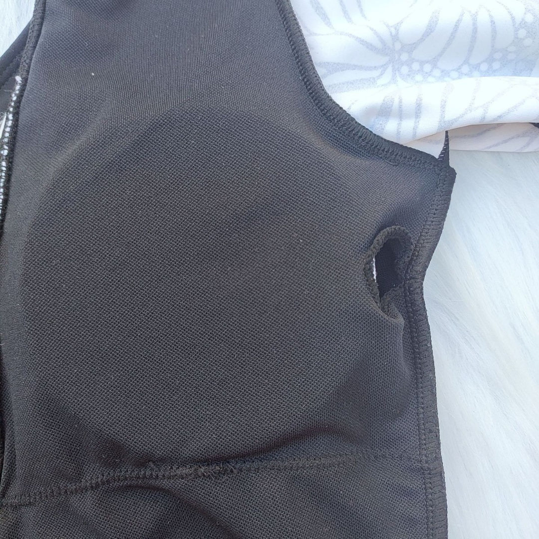 Damen Langarm Badeanzug mit modischem Schmetterlingsdesign EB