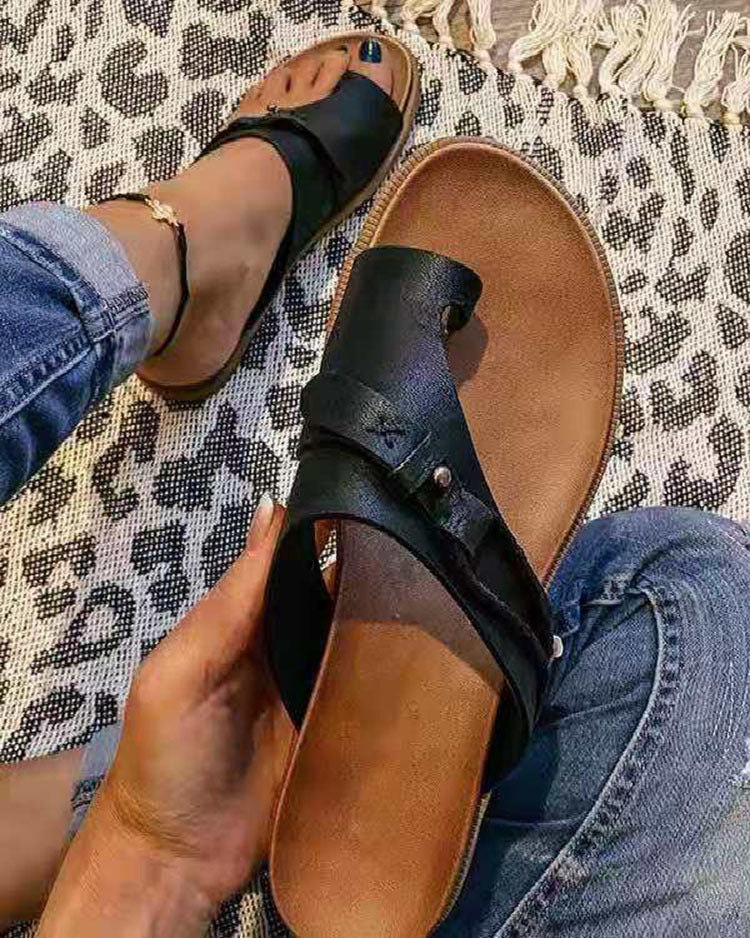 Damen Komfortable Fußbett-Sandalen EB