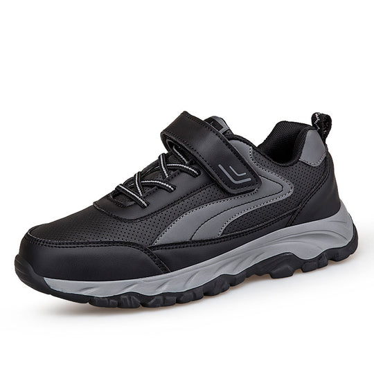 Damen Sportliche Wandersneaker mit atmungsaktivem Obermaterial und flexibel anpassbarem Verschluss EB