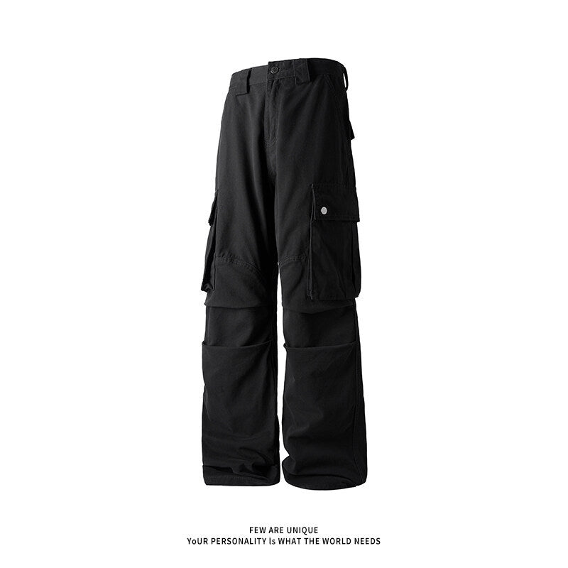 Herren Cargo-Hose mit seitlichen Taschen und bequemer Passform EB