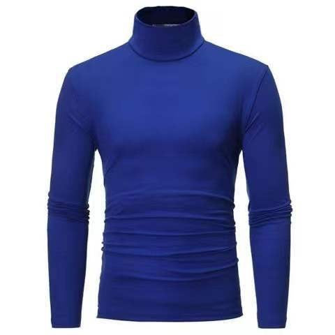 Herren Rollkragenpullover aus elastischem Material mit eng anliegendem Schnitt EB