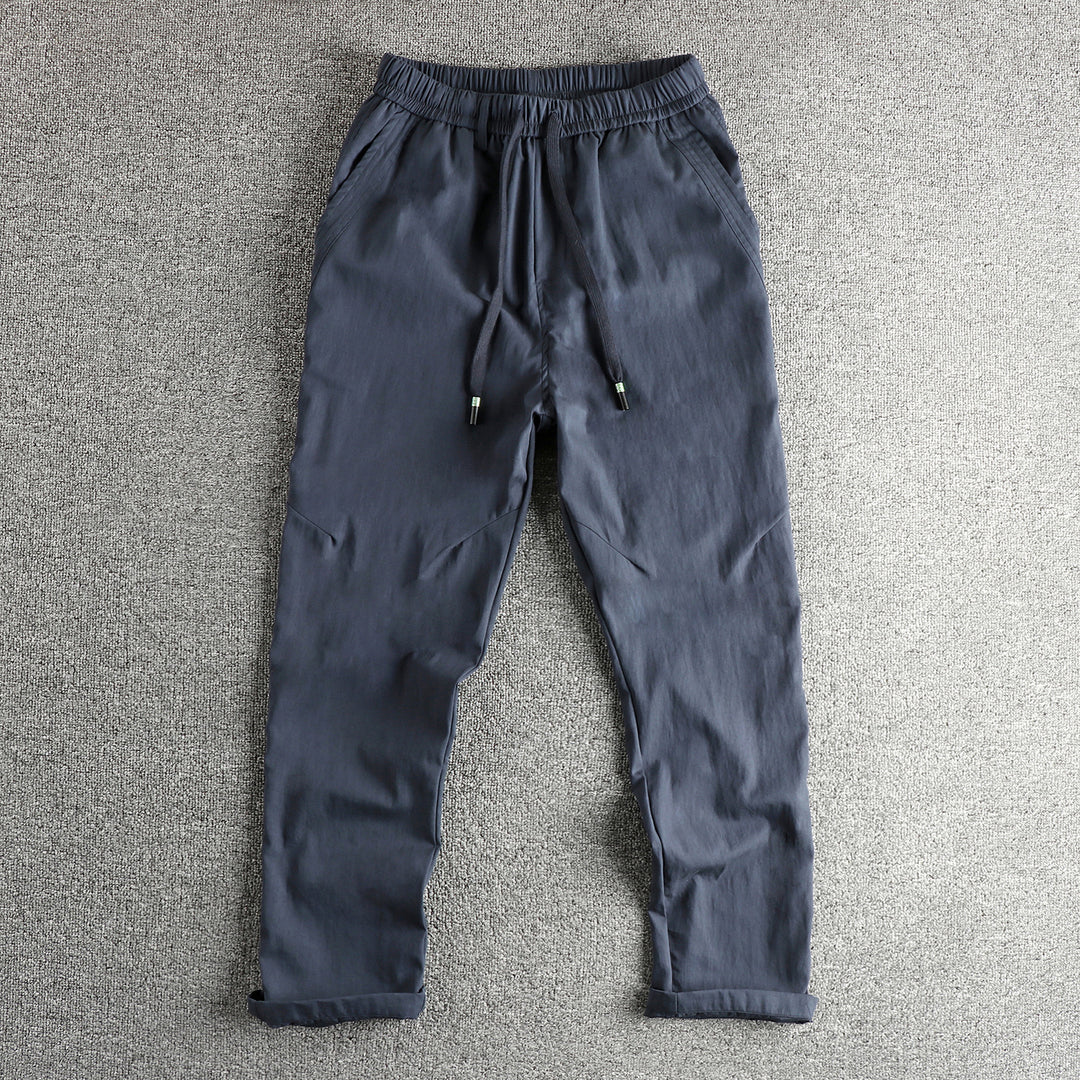 Herren Sportliche Freizeitpants mit elastischem Bund und praktischem Zugband EB