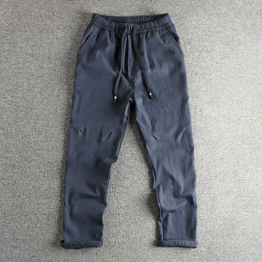 Herren Sportliche Freizeitpants mit elastischem Bund und praktischem Zugband EB