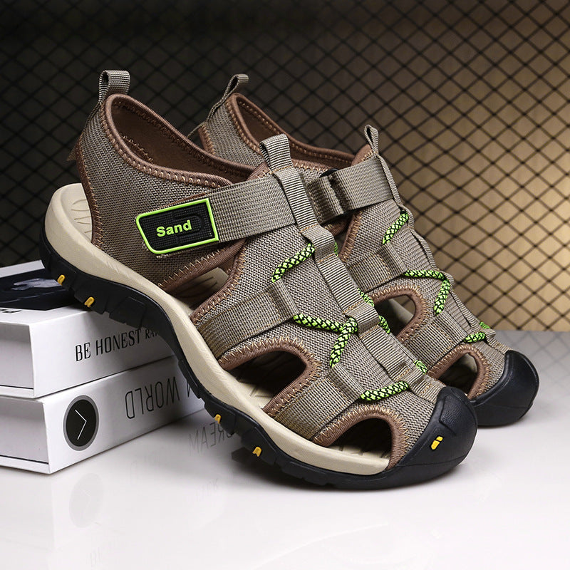 Damen Sportliche Freizeitsandalen mit rutschfester Sohle und verstellbaren Riemen EB