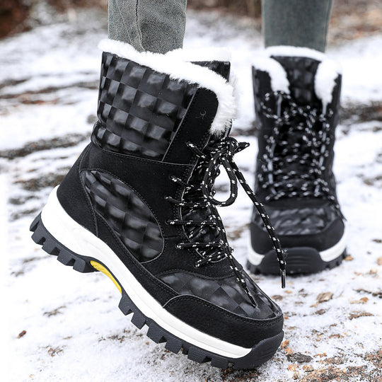 Damen Winterboots mit komfortabler Isolierung und rutschfester Sohle EB