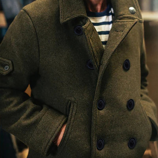 Herren Cordjacke mit praktischen Brusttaschen und modernem Schnitt EB