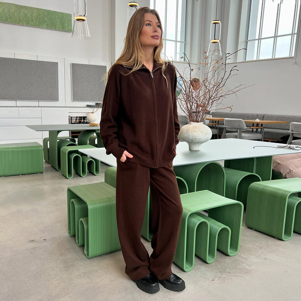Damen gemütliches Fleece-Set EB