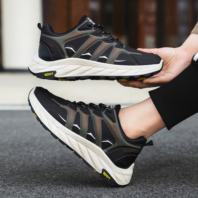 Damen Sportliche Trail-Sneaker mit stoßdämpfender Sohle und atmungsaktivem Obermaterial EB