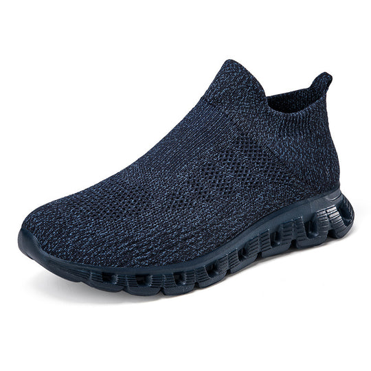 Damen Atmungsaktive Knöchelsneaker mit elastischem Obermaterial EB