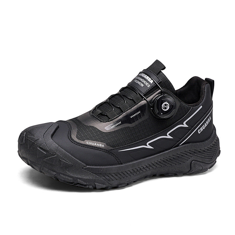 Herren robuste Outdoor‑Trekkingsneaker mit BOA‑Verschluss, verstärkter Zehenkappe und griffiger Trailsohle EB