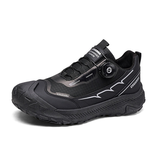 Herren robuste Outdoor‑Trekkingsneaker mit BOA‑Verschluss, verstärkter Zehenkappe und griffiger Trailsohle EB