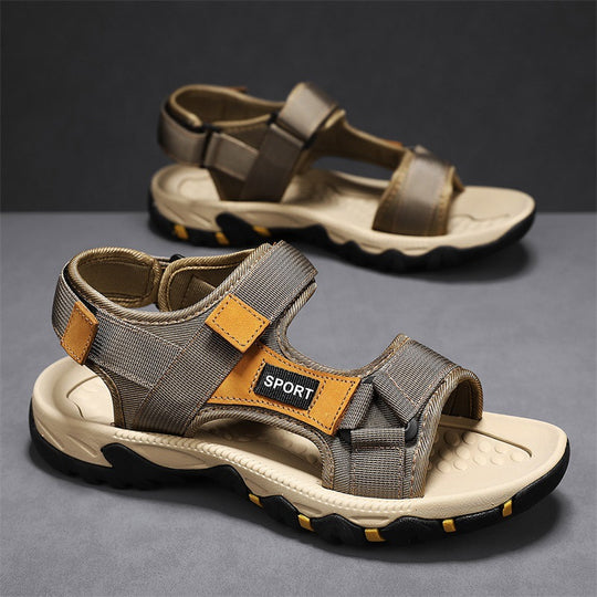 Herren Sportliche Outdoor-Sandalen mit verstellbarem Riemensystem EB
