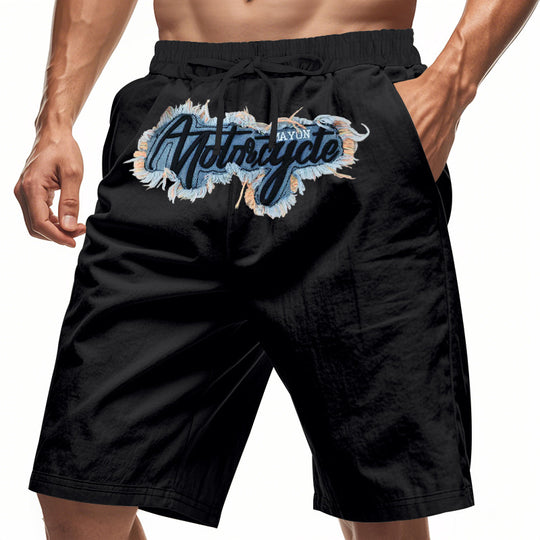 Herren lässige Komfort-Shorts mit verstellbarem Kordelzug und praktischen Seitentaschen EB