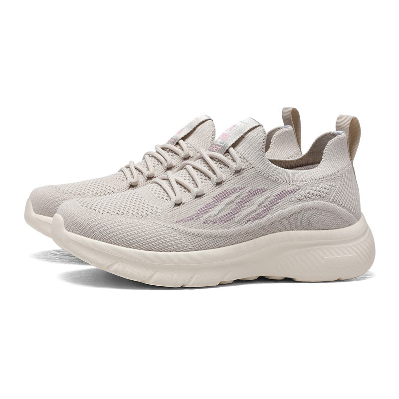 Damen Atmungsaktive Freizeitsneaker mit dämpfender Sohle EB