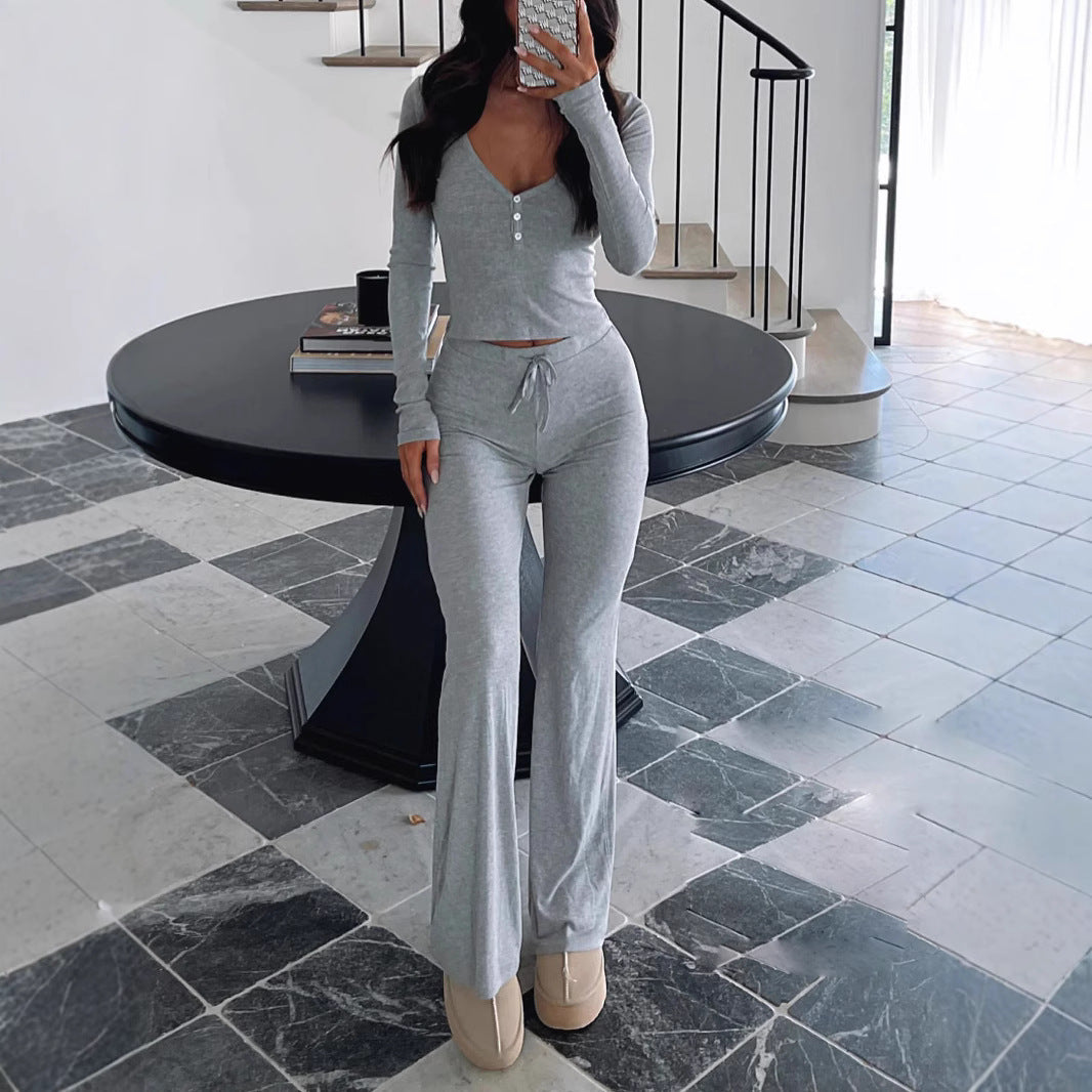 Damen lässiges Jogginganzug-Set EB