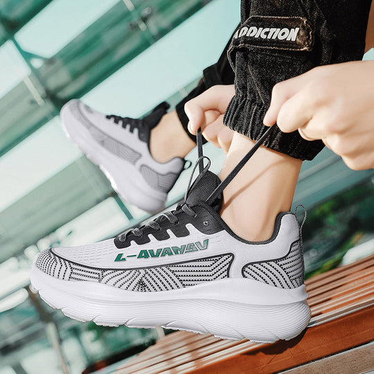 Damen Hochleistungs-Laufschuhe mit atmungsaktivem Mesh-Obermaterial und dämpfender Sohle EB