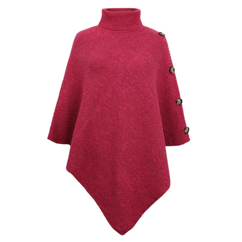 EB | Einfarbiger Strickpullover Für Elegante Outfits