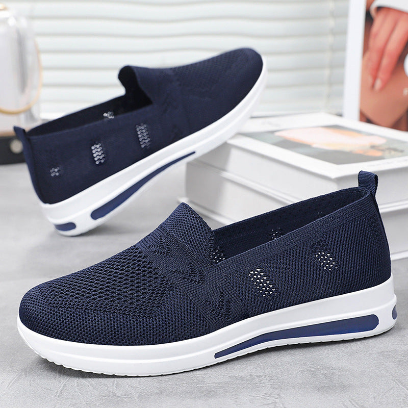 Damen Atmungsaktive und flexible Slip-On Sportschuhe mit innovativer Sohle EB