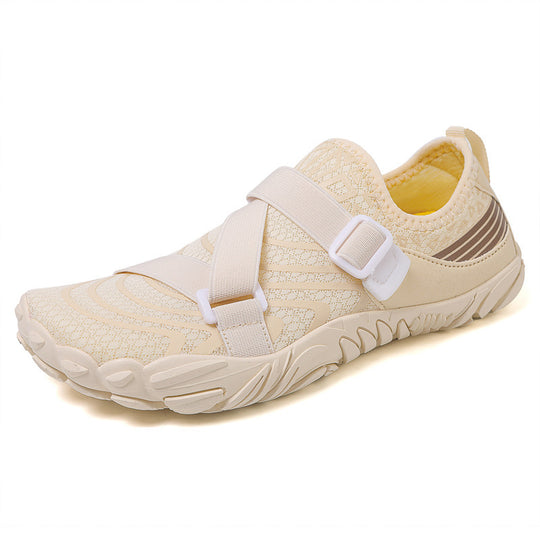Damen Schwimmschuhe mit verstellbarem Klettverschluss und rutschfester Sohle EB