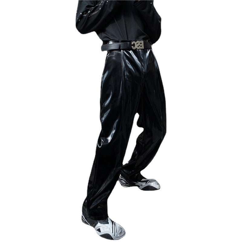Herren Hochwertige und stylische Lackhose EB