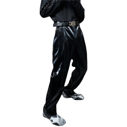 Herren Hochwertige und stylische Lackhose EB