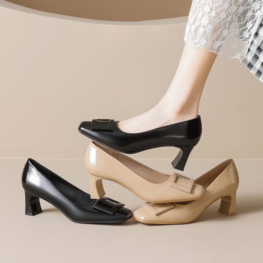 Damen elegante Pumps mit modischem Detail EB
