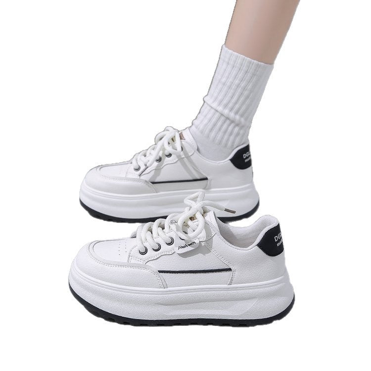 Damen Hochwertige Sportliche Plateau-Sneaker EB