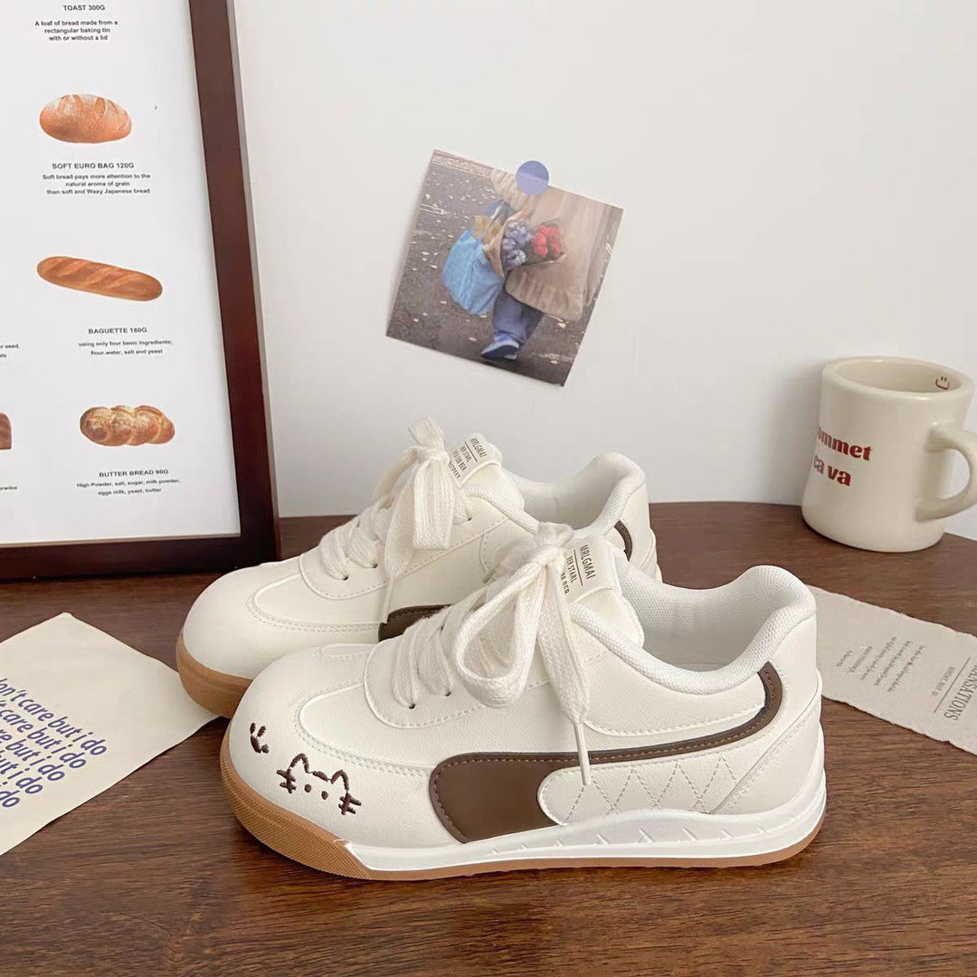 Damen Komfortable Freizeit-Sneaker mit verspielten Tiermotiven EB