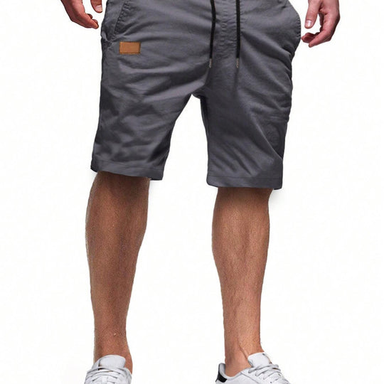 Herren bequeme Sport Shorts mit praktischen Taschen und elastischem Bund EB