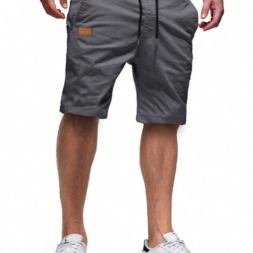 Herren bequeme Sport Shorts mit praktischen Taschen und elastischem Bund EB