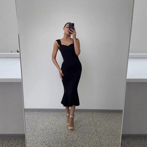 Damen Wickelkleid mit elegantem Herzausschnitt und schwingendem Saum EB
