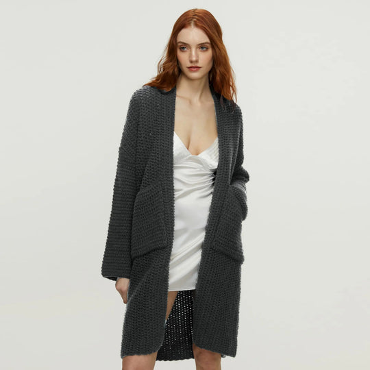 Damen Strickjacke mit Taschen EB