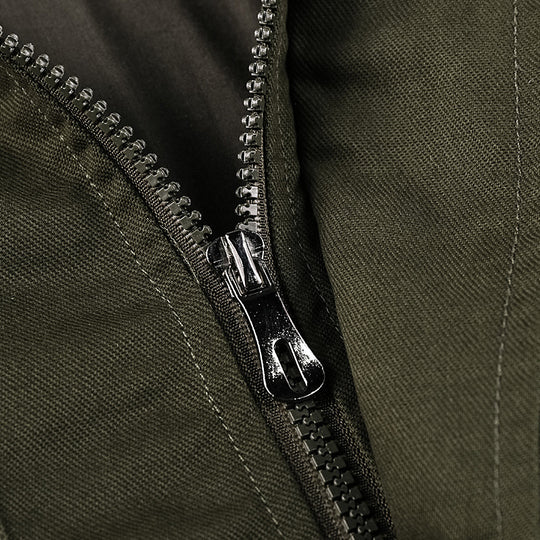 Herren nan robuste Fieldjacke mit Mehrfachtaschen, gesteppter Innenleiste und Rippbündchen EB
