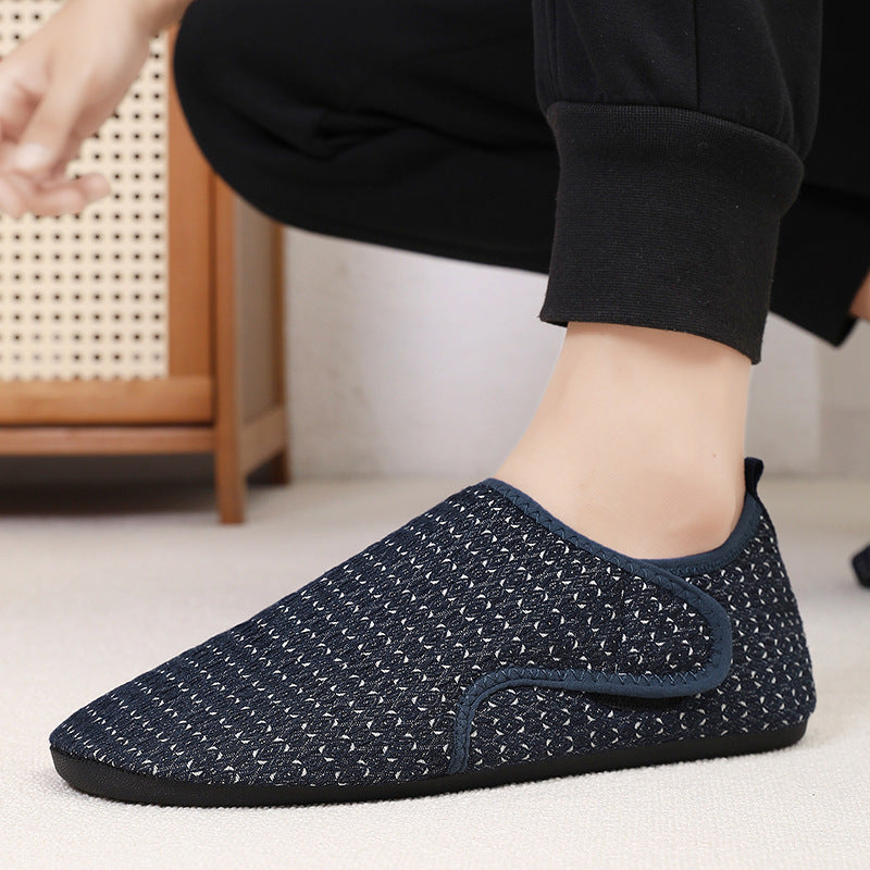 Damen Hausschuhe mit rutschfester Sohle und atmungsaktivem Mesh-Obermaterial EB