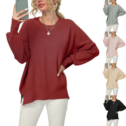 Damen Oversized Strickpullover EB